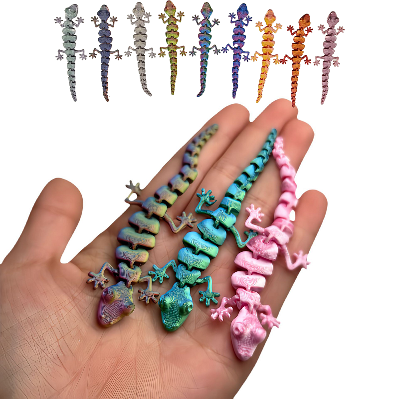 3D Printing Lizard - 3D Printed Lizard Joint Movable Children's