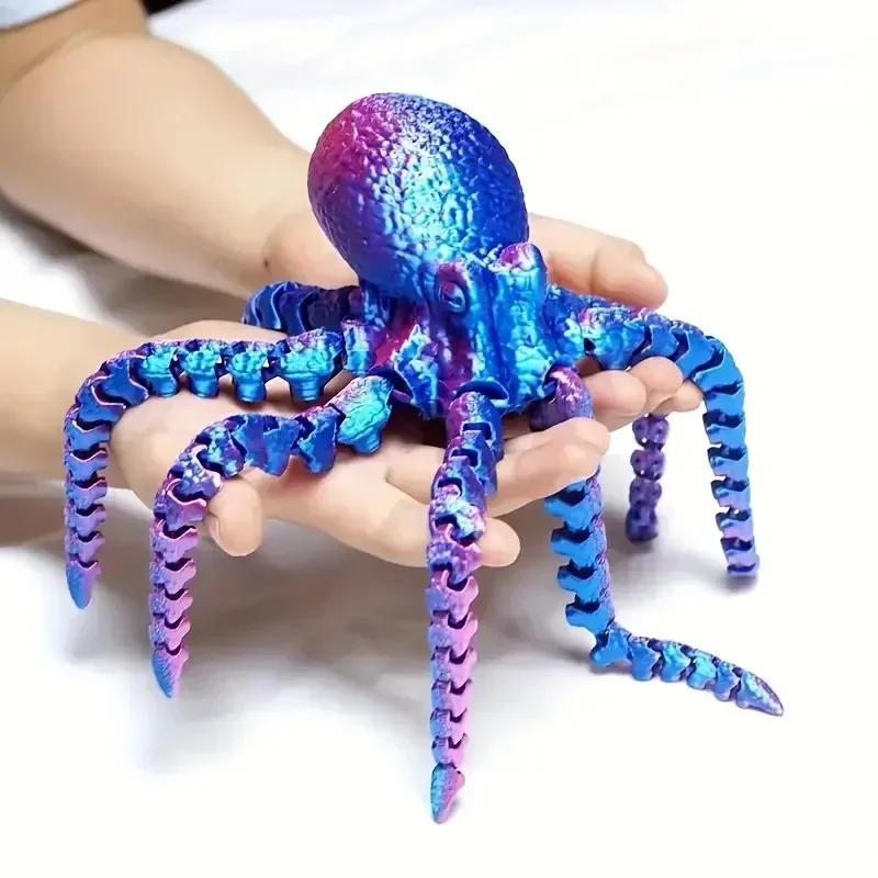 3D Printing Table - New 19CM 3D Printed Octopus Figurine