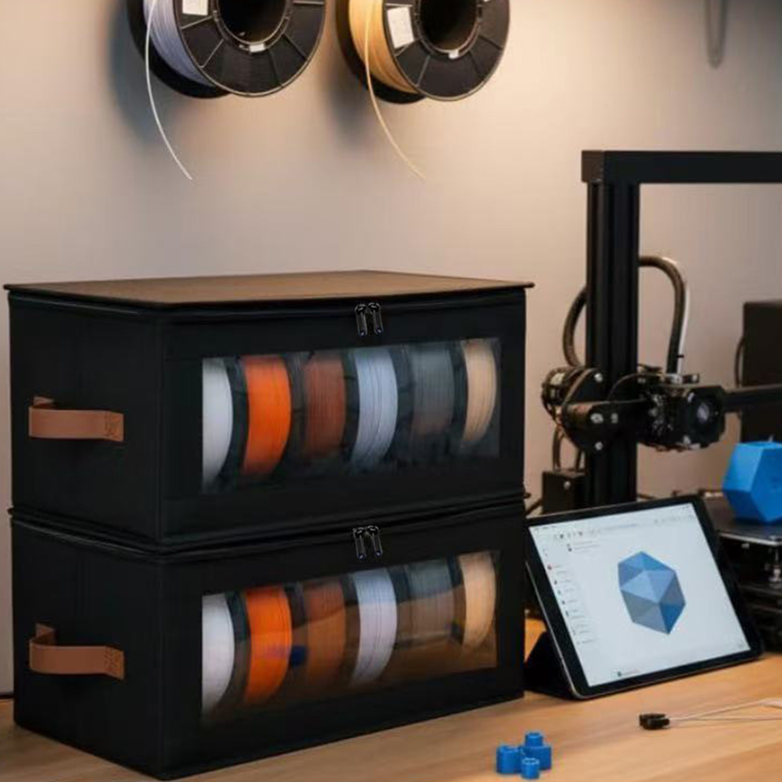 3D Printing Enthusiast - Filament Dehumidifier Storage Cabinet with Desiccants