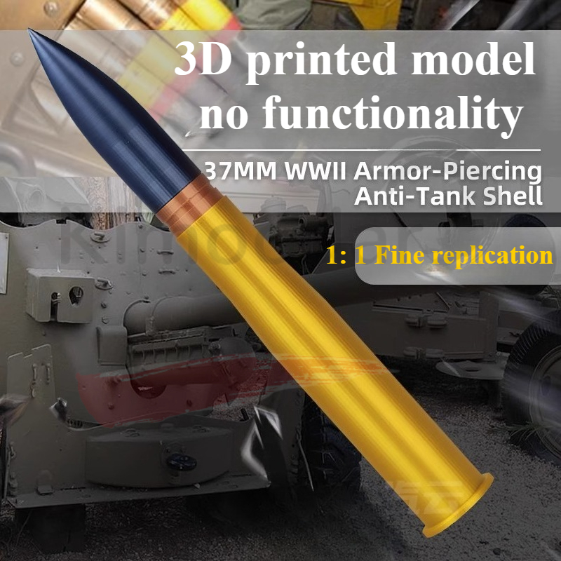 3D Printing World War II 37mm  - 3D Printing Enthusiast บทวิจารณ์และราคา