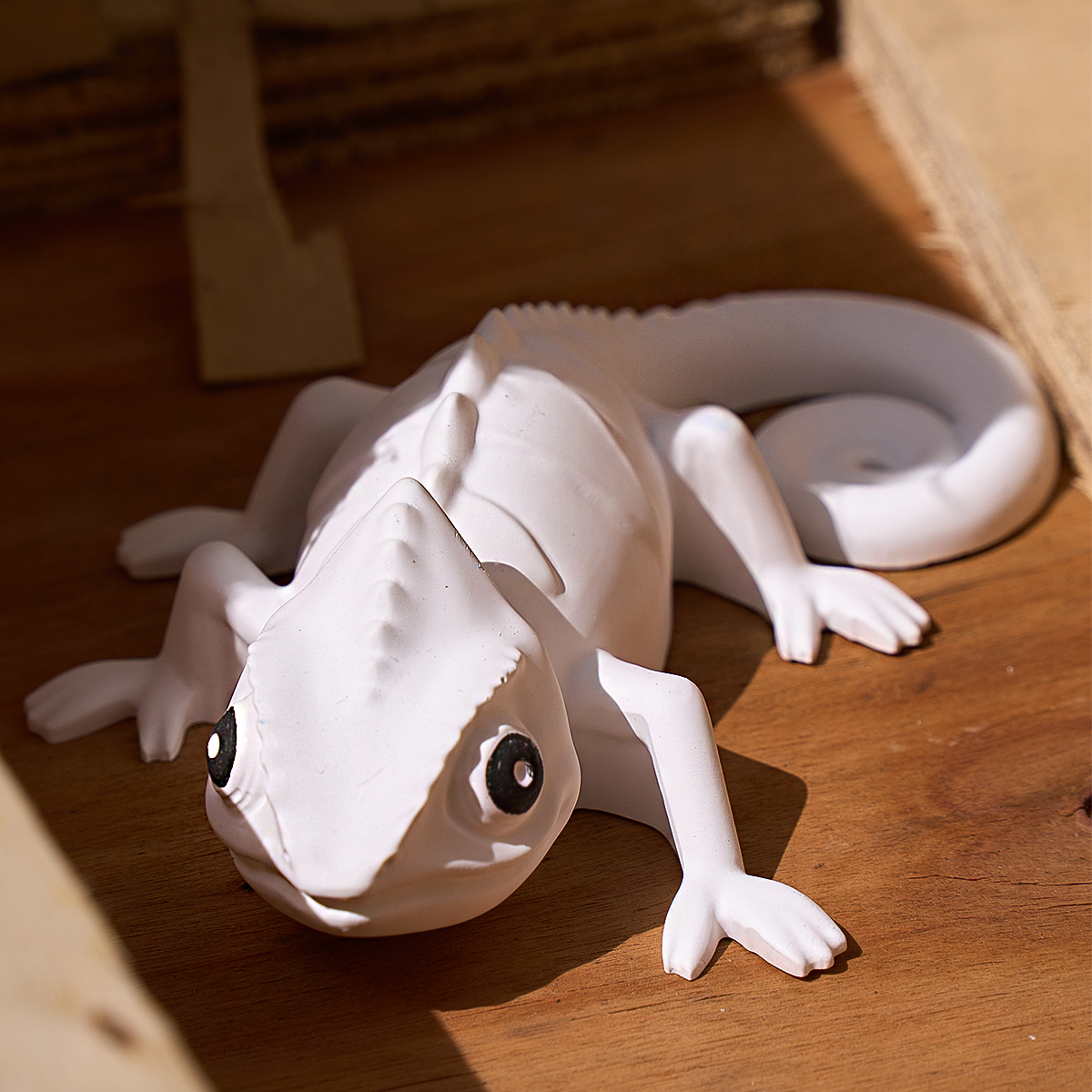 17cm 3D Chameleon Lizard Silic - 3D Printing Lizard บทวิจารณ์และราคา