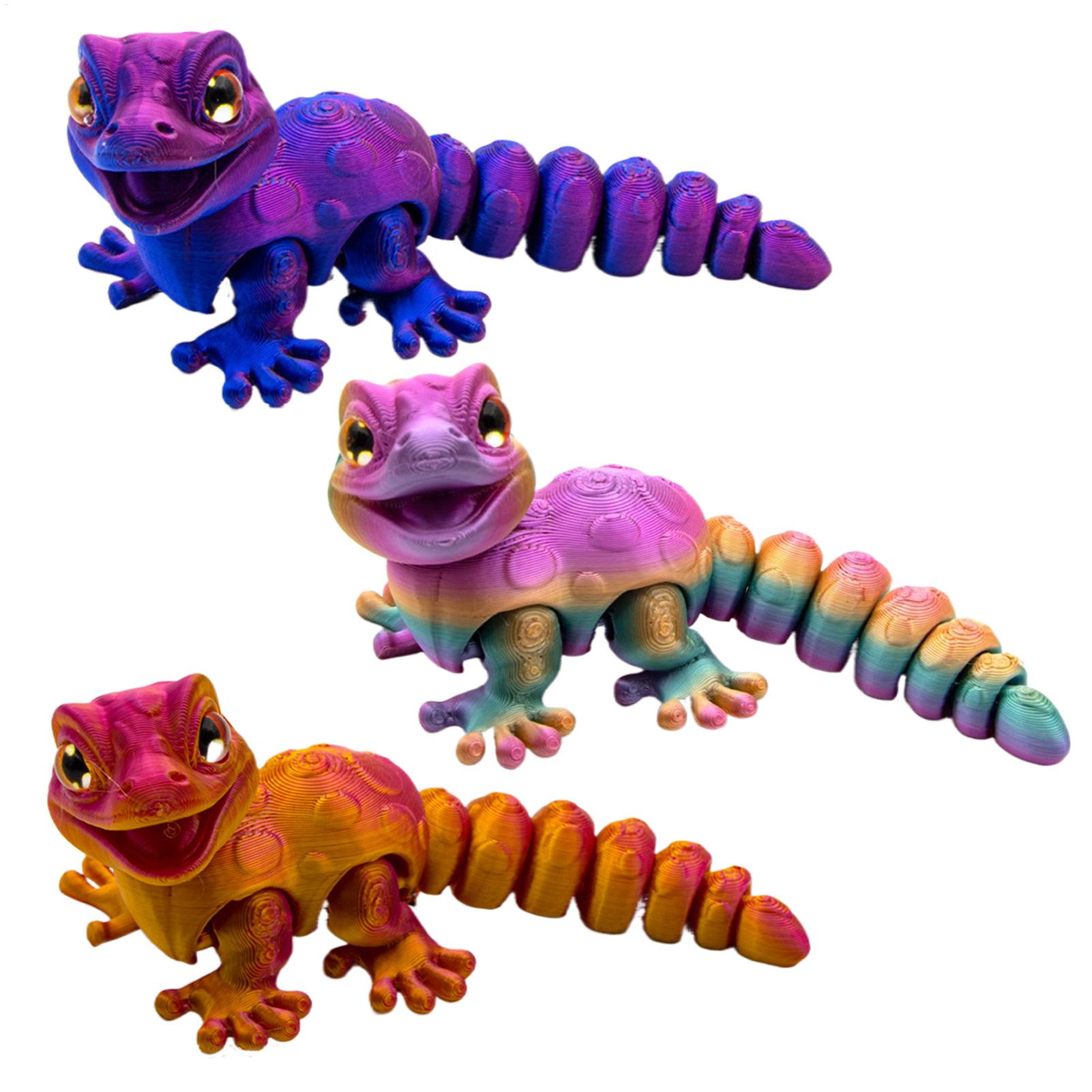 3D Printed Gecko Figurine Liza - 3D Printing Lizard บทวิจารณ์และราคา