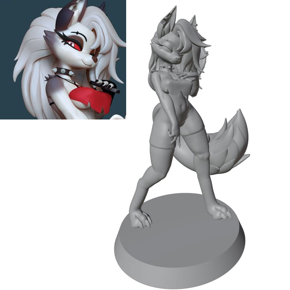 1/24=75mm-1/10=175mm Anime Cha - 3D Printing Jobs บทวิจารณ์และราคา