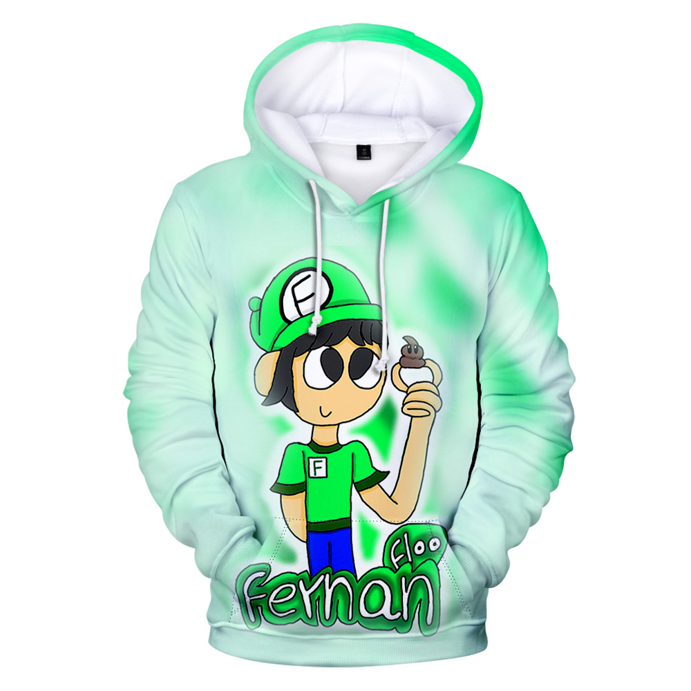 2026 Youtuber Fernanfloo Hoodi - 3D Printing Youtubers บทวิจารณ์และราคา