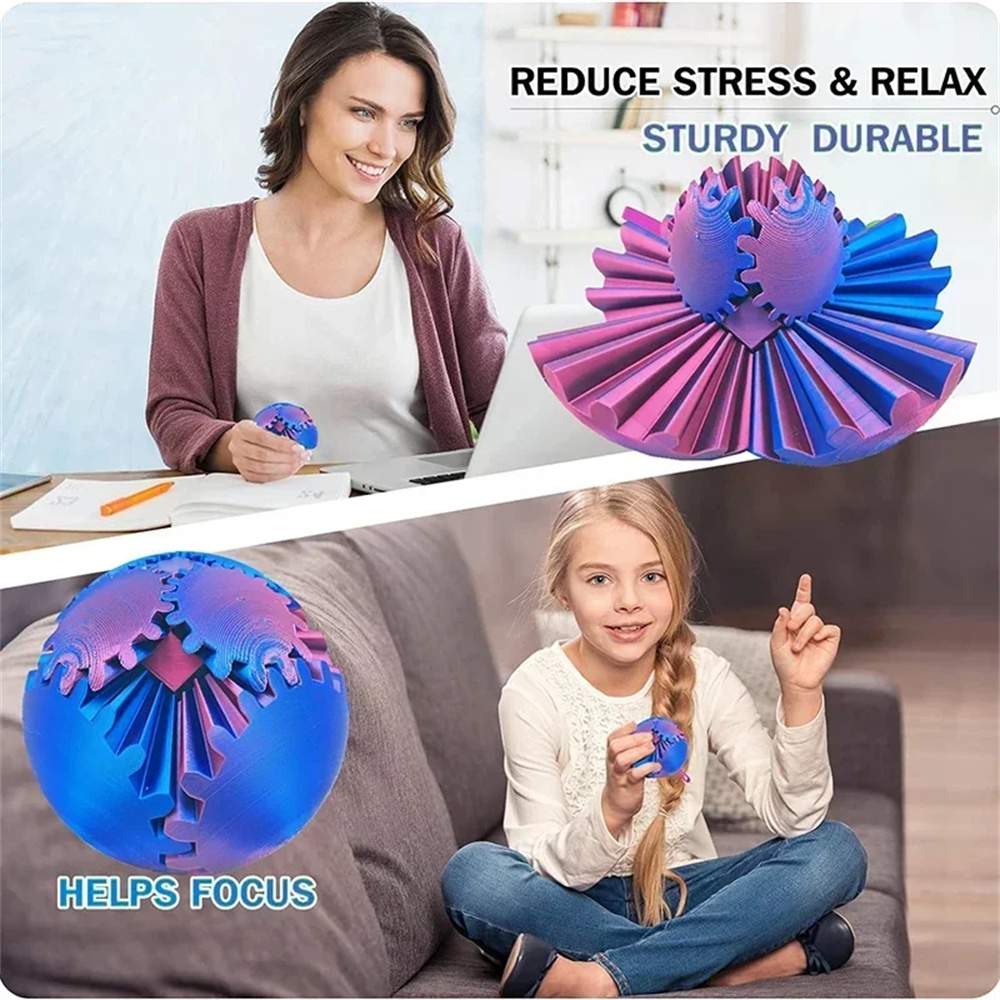 Gear Ball 3D Printed Fidget To - 3D Printing Table บทวิจารณ์และราคา