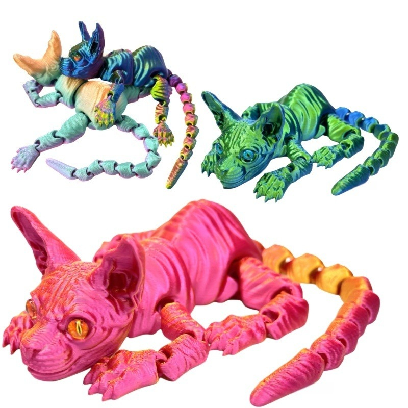 3D Printed Sphynx Cat Animals  - 3D Printing Lizard บทวิจารณ์และราคา