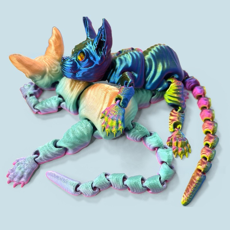 3D Printed Sphynx Cat Animals  - 3D Printing Lizard บทวิจารณ์และราคา