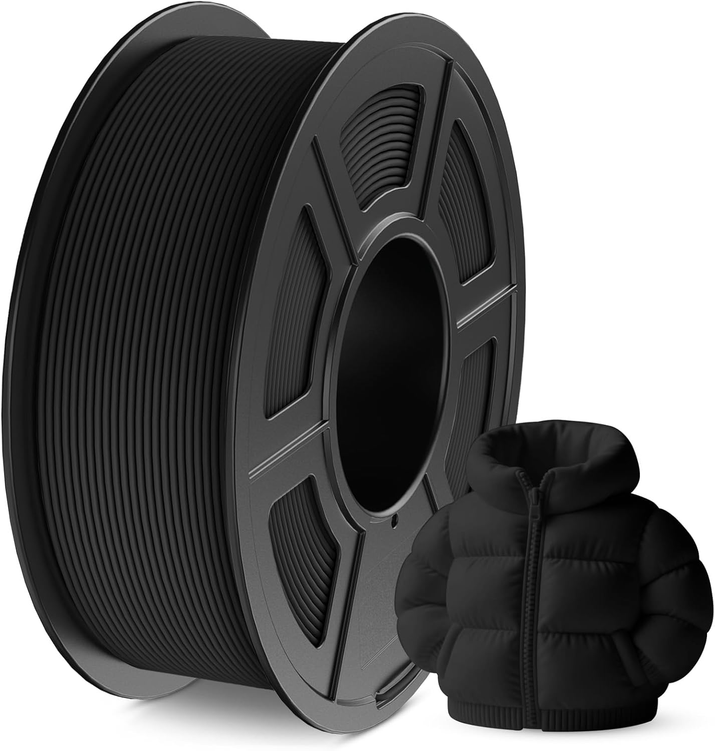 Black TPU Filament 1.75mm Flex - Tpu Flexible Filament บทวิจารณ์และราคา