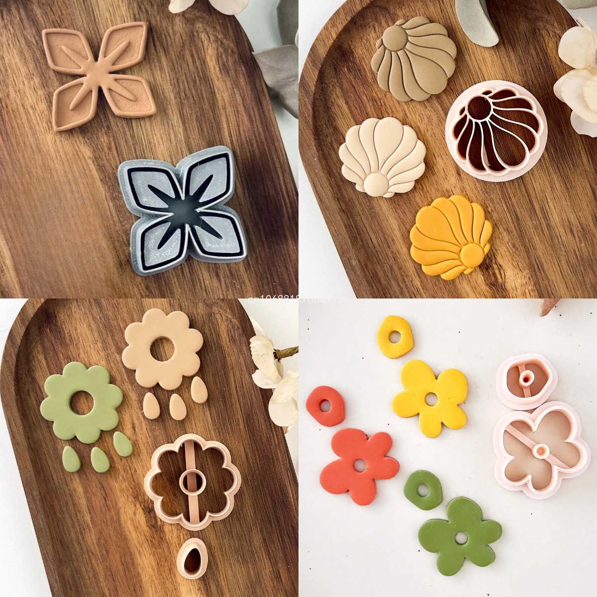Lily Shape Polymer Clay Cutter - 3D Printing Earrings บทวิจารณ์และราคา