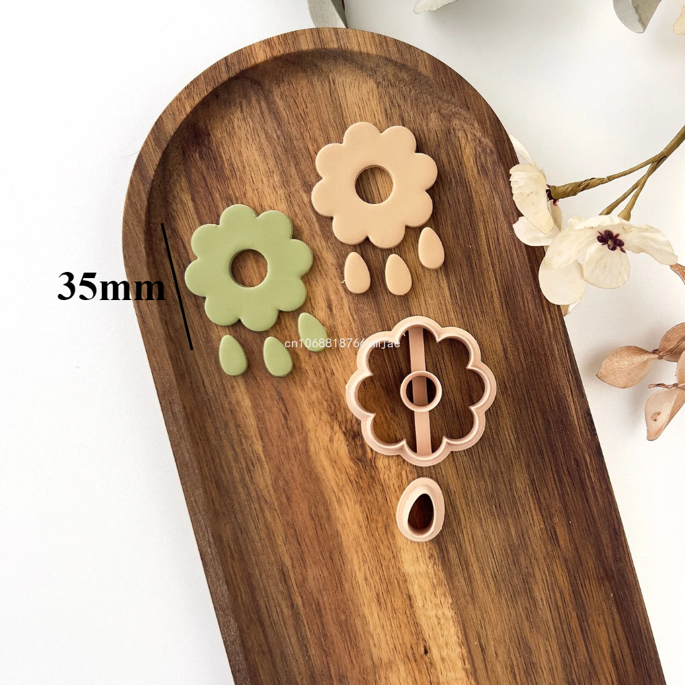 Lily Shape Polymer Clay Cutter - 3D Printing Earrings บทวิจารณ์และราคา