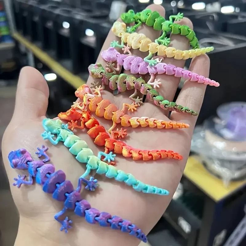 3D Printed Movable Joint Lizar - 3D Printing Lizard บทวิจารณ์และราคา