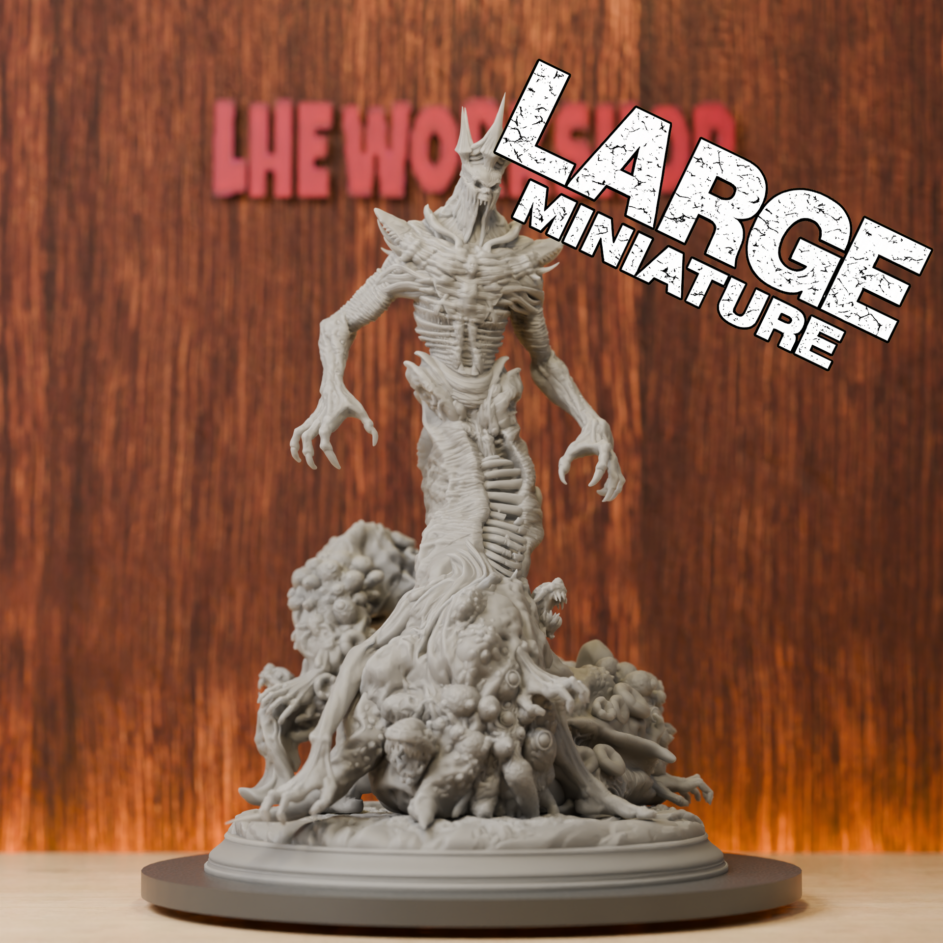 Twisted Flesh Undead Monster B - 3D Printing Jobs บทวิจารณ์และราคา