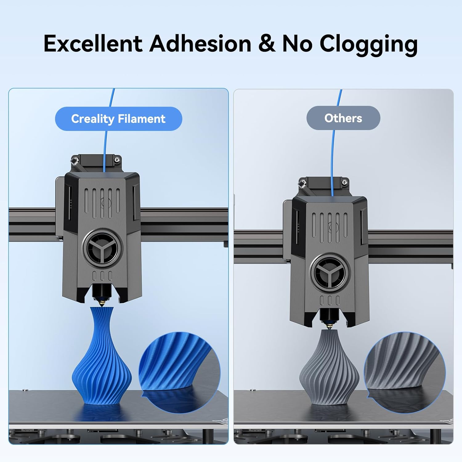 12 Pack PLA 1.75mm Filament Bu - 3D Printing Overhangs บทวิจารณ์และราคา