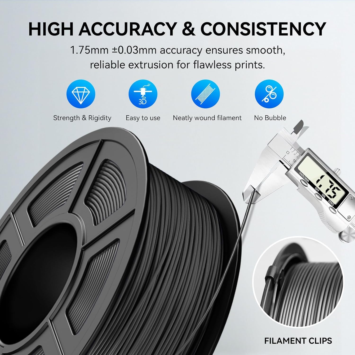 TPU Filament 1.75mm 250g/500g/ - Tpu Flexible Filament บทวิจารณ์และราคา