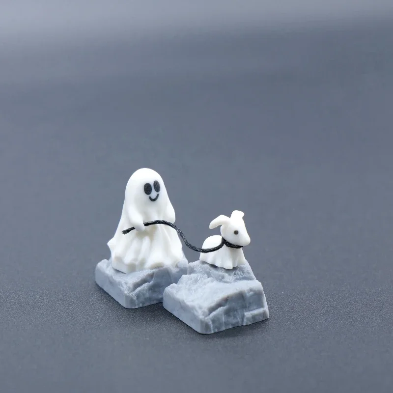 Ghost Puppy Resin Keycap Custo - 3D Printing Jobs บทวิจารณ์และราคา