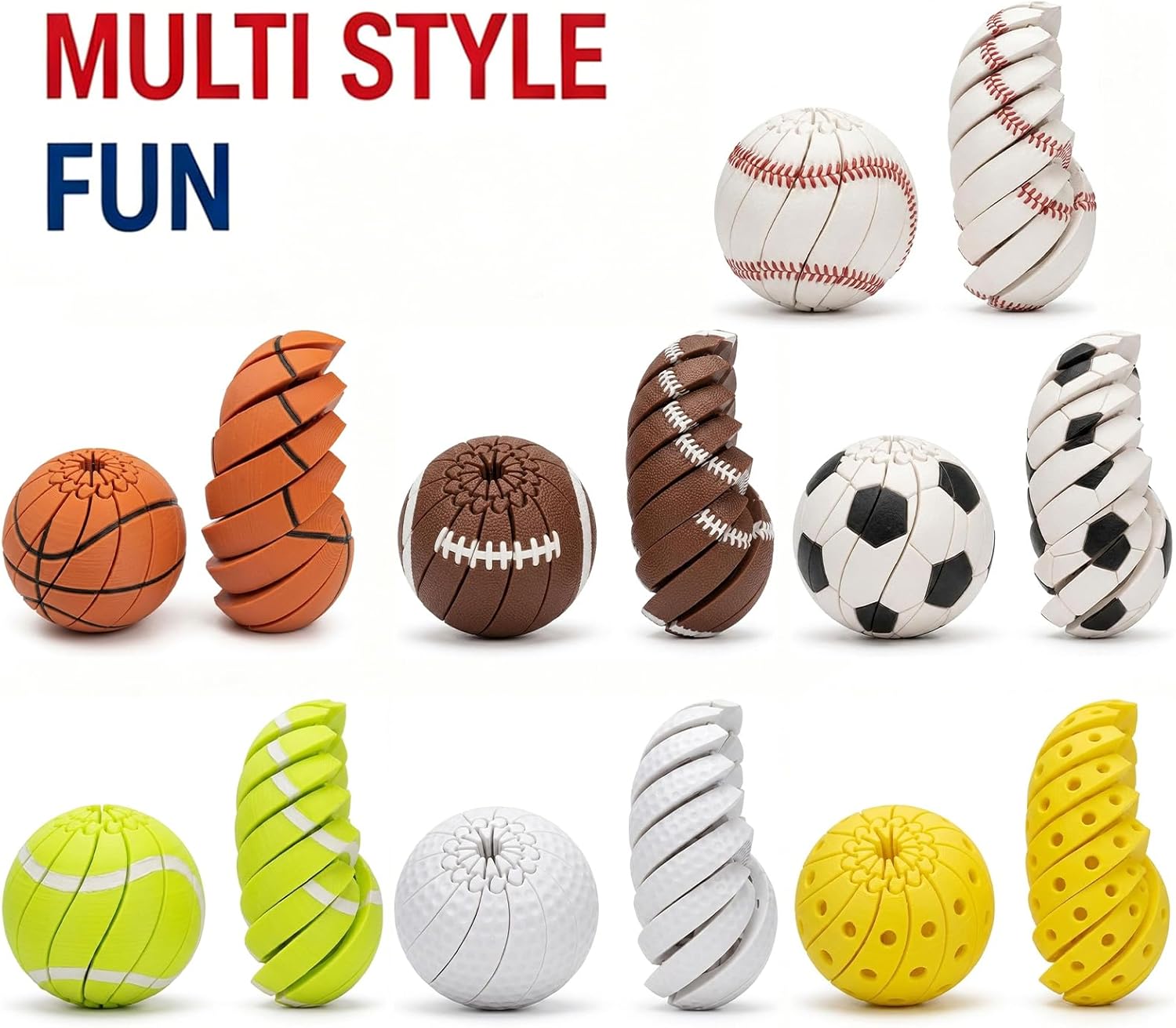 Baseball Fidget Ball Toy 3D Pr - 3D Printing Table บทวิจารณ์และราคา