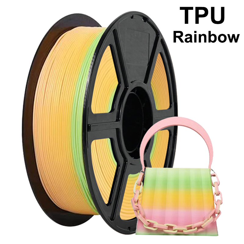 200g 1Kg TPU Rainbow Flexible  - Tpu Flexible Filament บทวิจารณ์และราคา