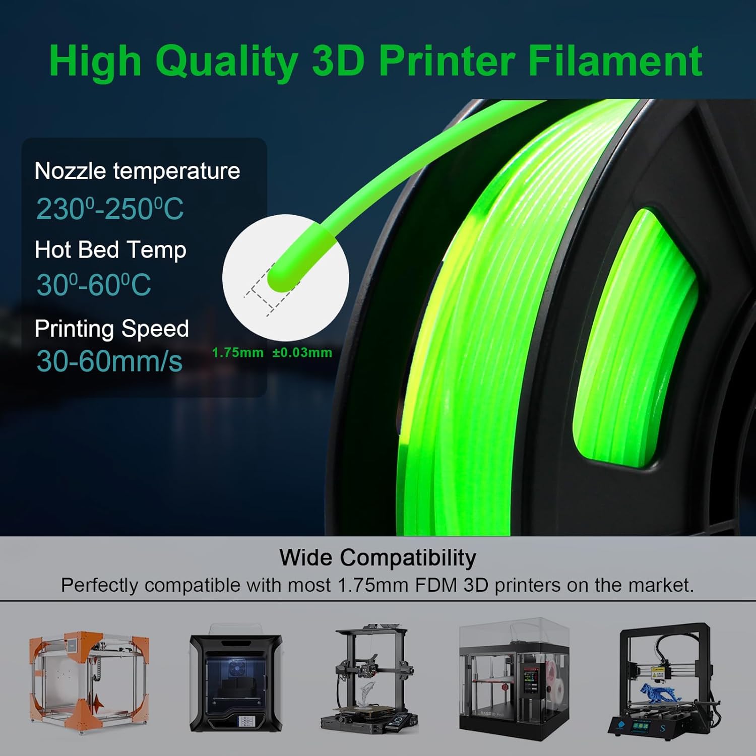 95A TPU 3D Printer Filament, 1 - Tpu Flexible Filament บทวิจารณ์และราคา