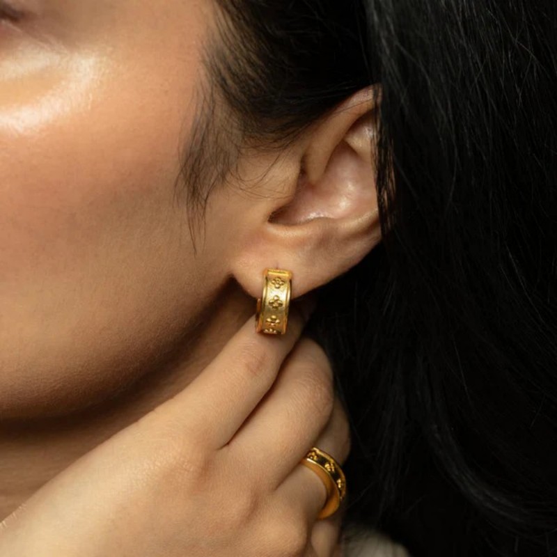 3D Patterned Earrings Women's  - 3D Printing Earrings บทวิจารณ์และราคา