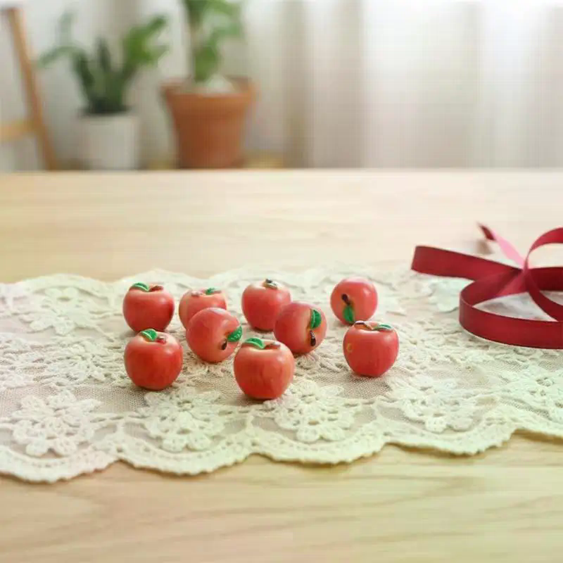 Cute Fruit Resin Loose Beads 3 - 3D Printing Earrings บทวิจารณ์และราคา