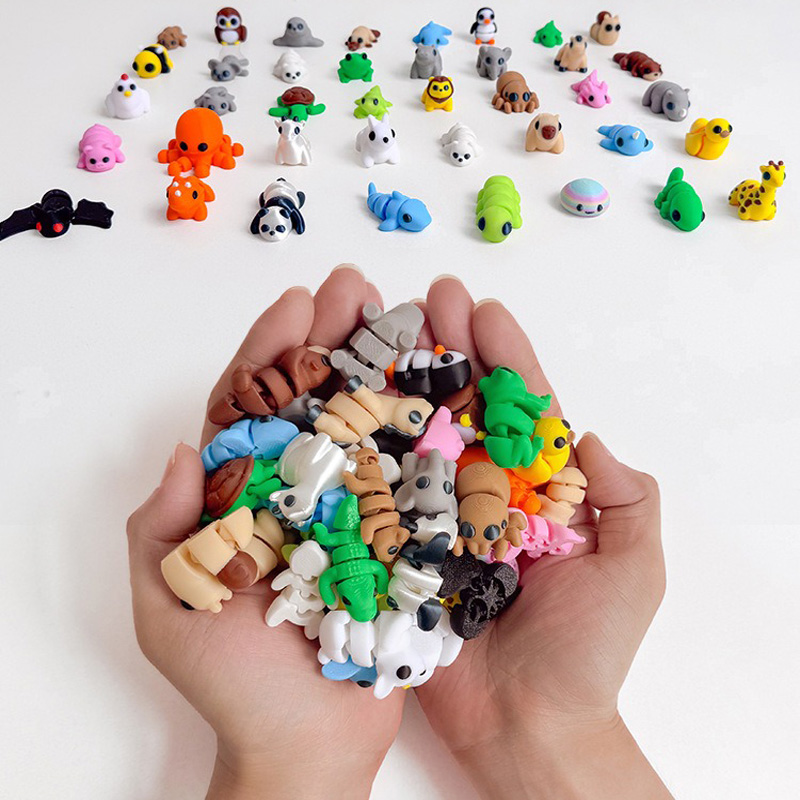 10-50Pcs 3D Printed Colorful M - 3D Printing Lizard บทวิจารณ์และราคา