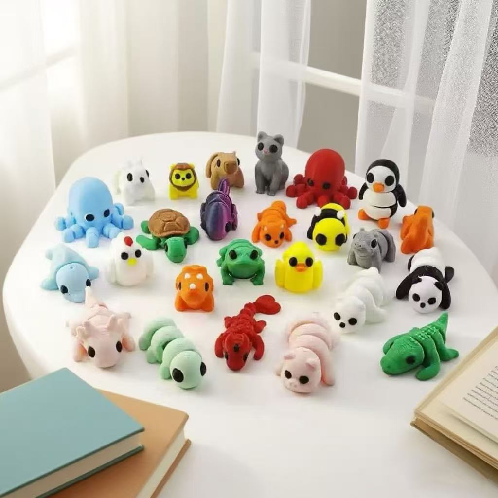 10-50Pcs 3D Printed Colorful M - 3D Printing Lizard บทวิจารณ์และราคา