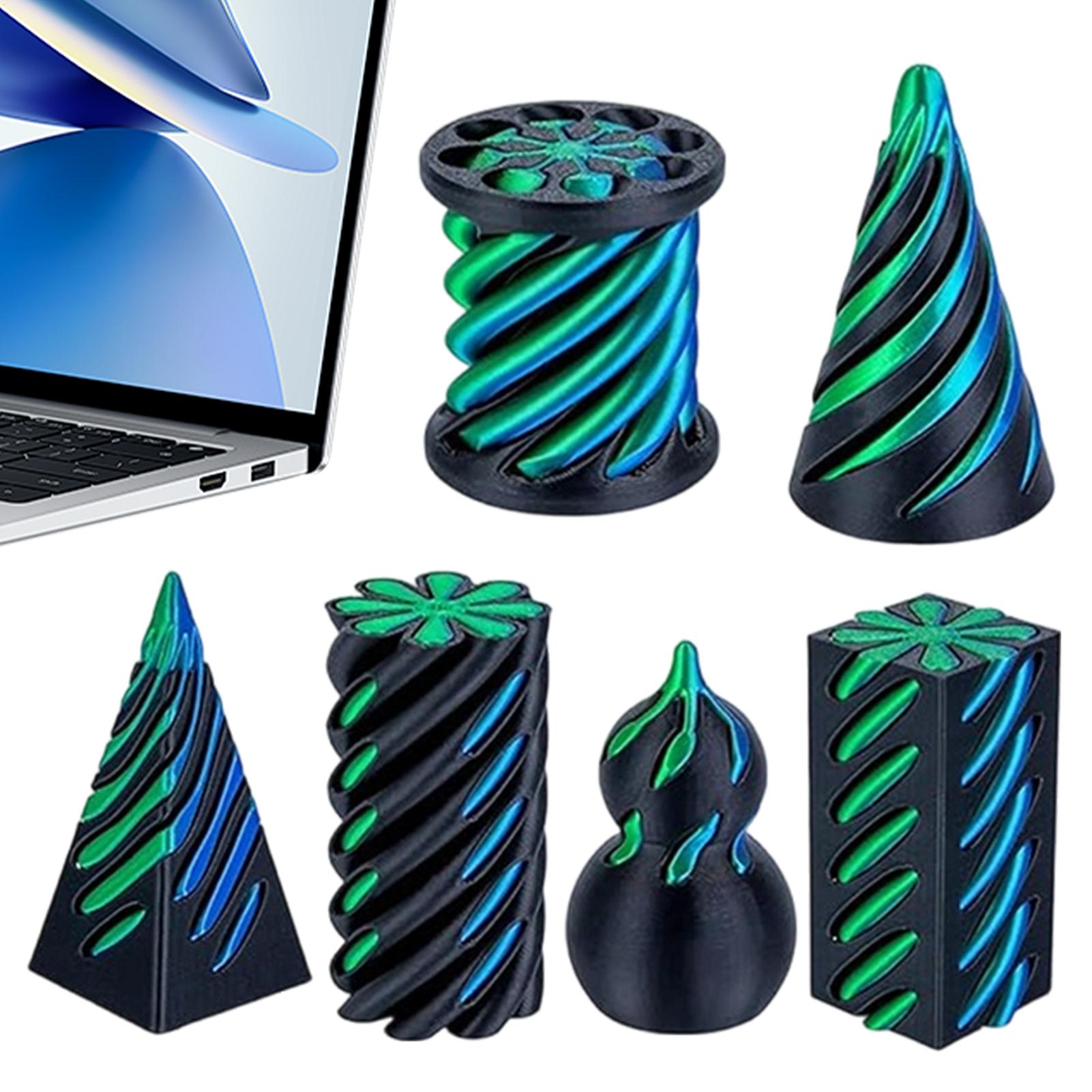 Spiral Cone Fidget Toy 6 Piece - 3D Printing Table บทวิจารณ์และราคา