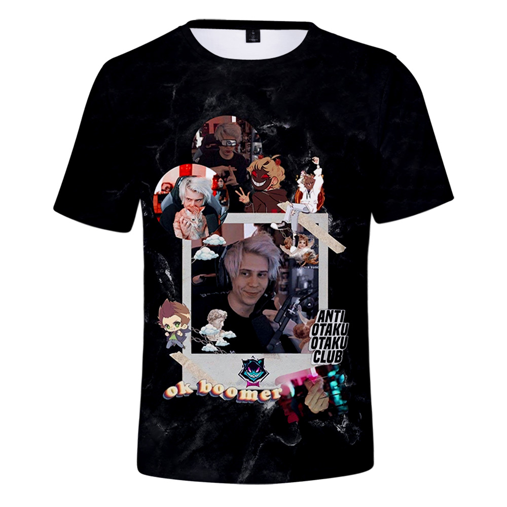 Rubius Tshirt Unisex Crewneck  - 3D Printing Youtubers บทวิจารณ์และราคา