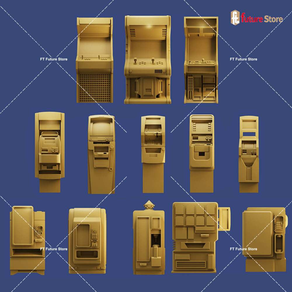 3D Print 1/64 Arcade Game Self - 3D Printing Nerd บทวิจารณ์และราคา