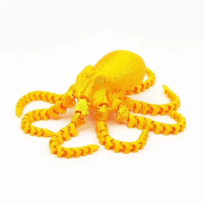 New 19CM 3D Printed Octopus Fi - 3D Printing Table บทวิจารณ์และราคา