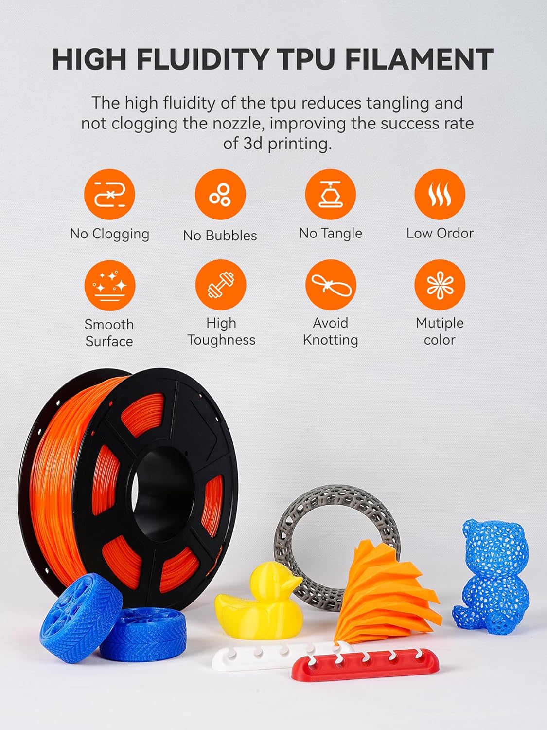 TPU Filament Flexible 3D Print - Tpu Flexible Filament บทวิจารณ์และราคา