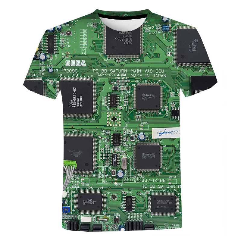Electronic Chip Hip Hop T Shir - 3D Printing Nerd บทวิจารณ์และราคา