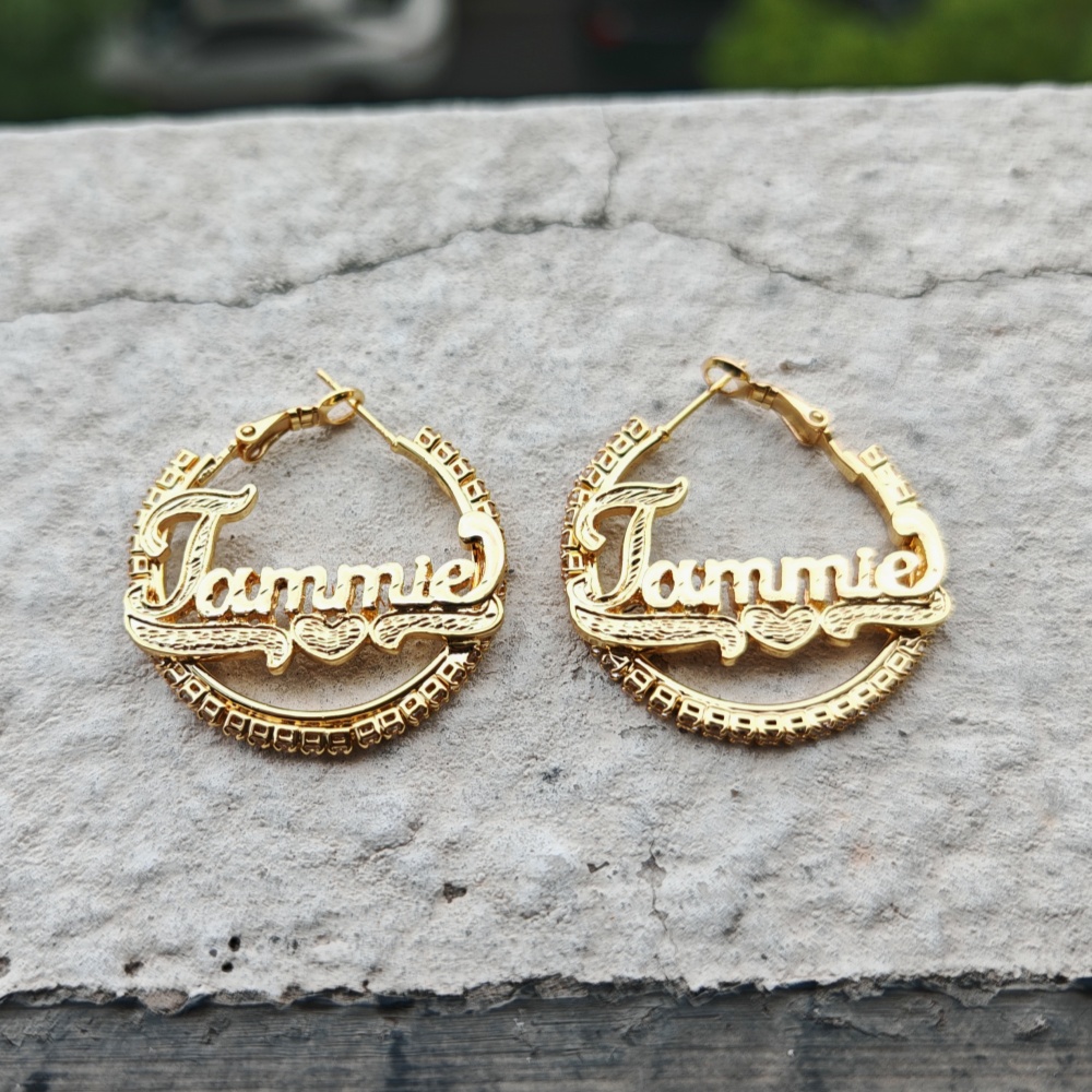 LeeChee Mini White Zircon Cust - 3D Printing Earrings บทวิจารณ์และราคา