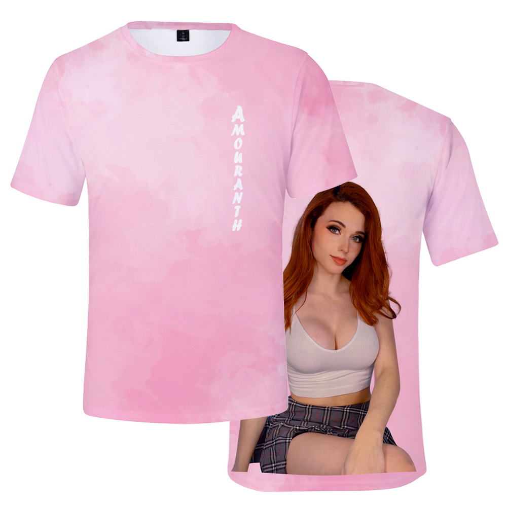 Amouranth Tshirt Unisex Crewne - 3D Printing Youtubers บทวิจารณ์และราคา