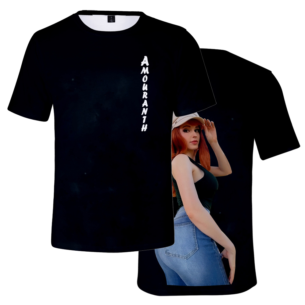 Amouranth Tshirt Unisex Crewne - 3D Printing Youtubers บทวิจารณ์และราคา