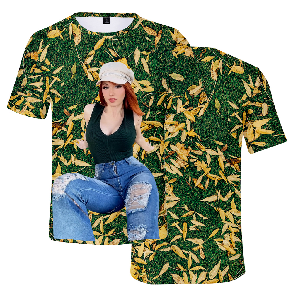 Amouranth Tshirt Unisex Crewne - 3D Printing Youtubers บทวิจารณ์และราคา