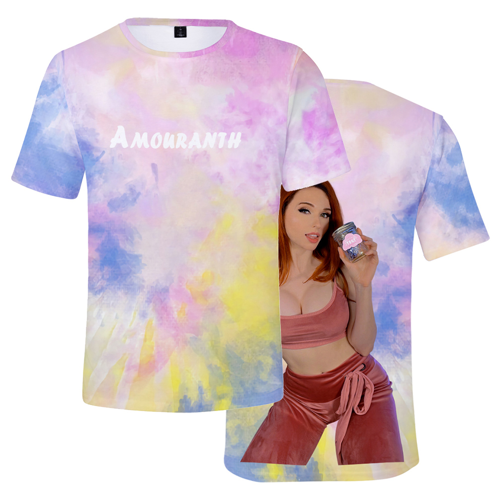 Amouranth Tshirt Unisex Crewne - 3D Printing Youtubers บทวิจารณ์และราคา