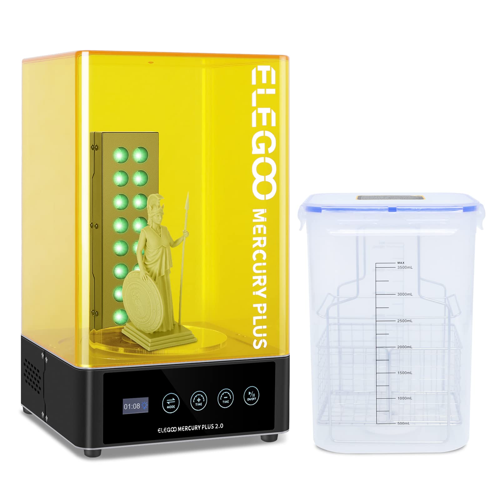 ELEGOO   Plus 2.0 Wash and Cur - 3D Printing Resin บทวิจารณ์และราคา