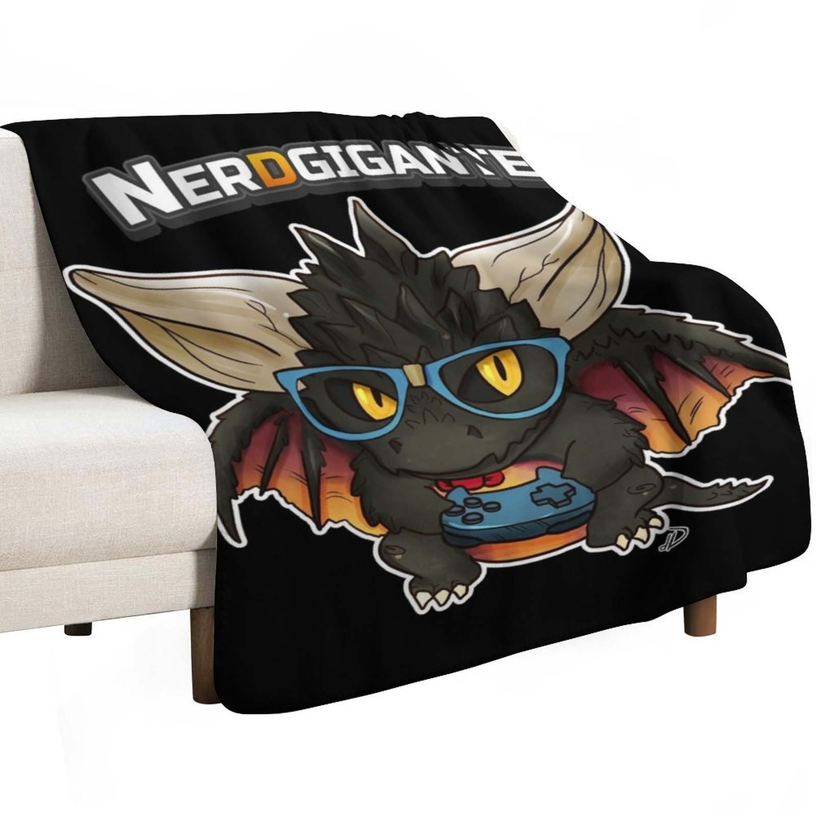 Nerd-gigante Throw Blanket Men - 3D Printing Nerd บทวิจารณ์และราคา