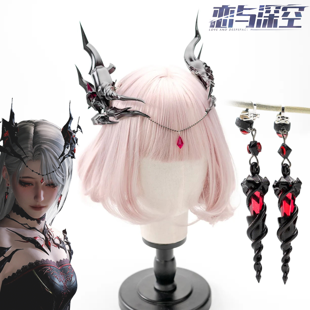 Game Love And Deepspace Hunter - 3D Printing Earrings บทวิจารณ์และราคา
