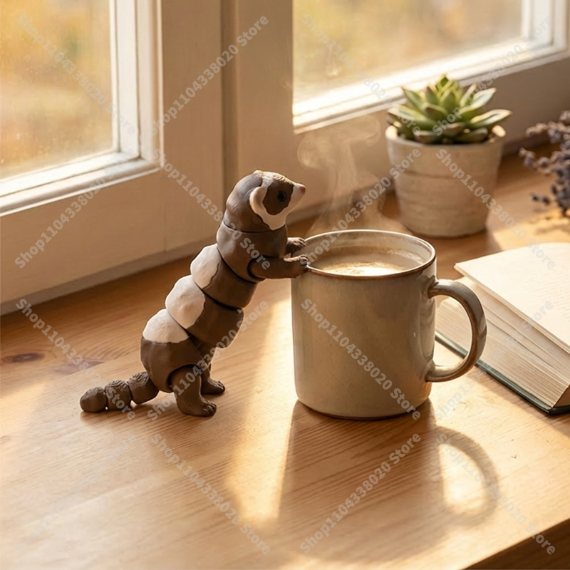 Articulated Ferret Figure - 8c - 3D Printing Lizard บทวิจารณ์และราคา