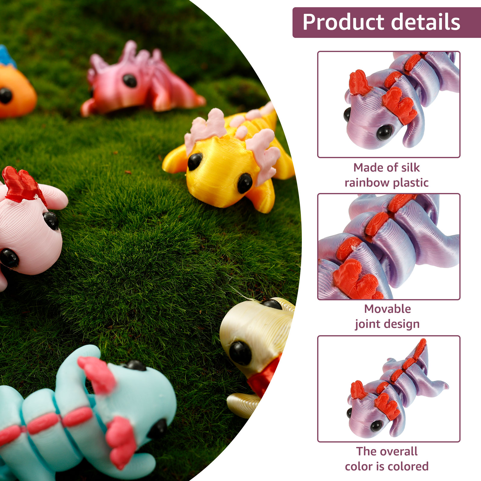24/12Pcs Plastic 3D Printed Ax - 3D Printing Lizard บทวิจารณ์และราคา