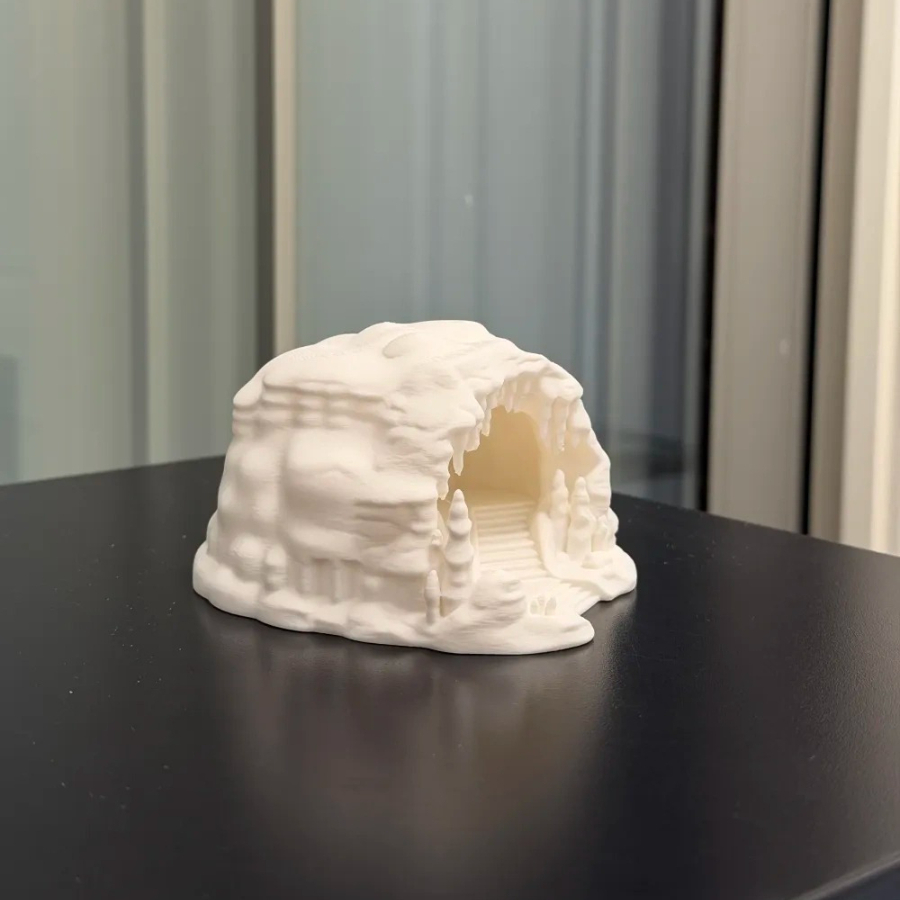 Ice Cave Reptile Hideout Terra - 3D Printing Lizard บทวิจารณ์และราคา