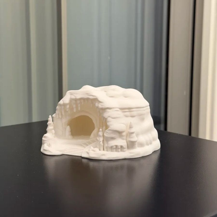Ice Cave Reptile Hideout Terra - 3D Printing Lizard บทวิจารณ์และราคา