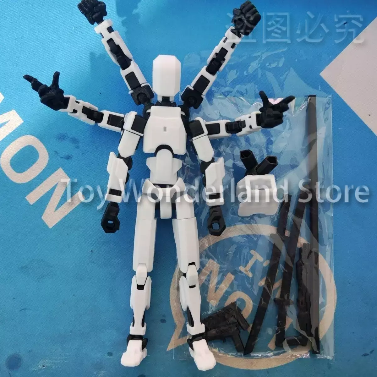 17CM Six Arms 3D Printed Manne - 3D Printing Robot Arm บทวิจารณ์และราคา