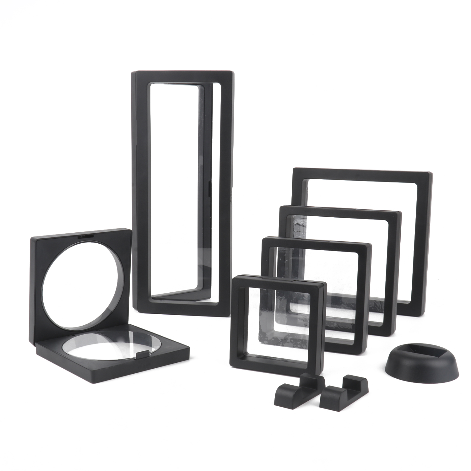 Black 3D Free Stand Suspension - 3D Printing Earrings บทวิจารณ์และราคา
