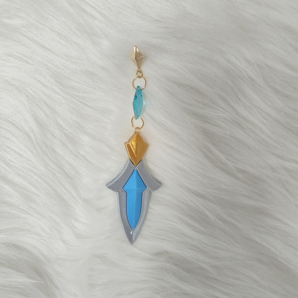 NEW Genshin Impact Lohen Cospl - 3D Printing Earrings บทวิจารณ์และราคา