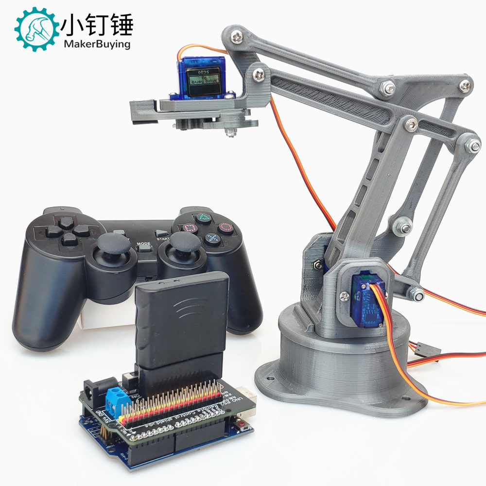 PS2 remote control four degree - 3D Printing Robot Arm บทวิจารณ์และราคา